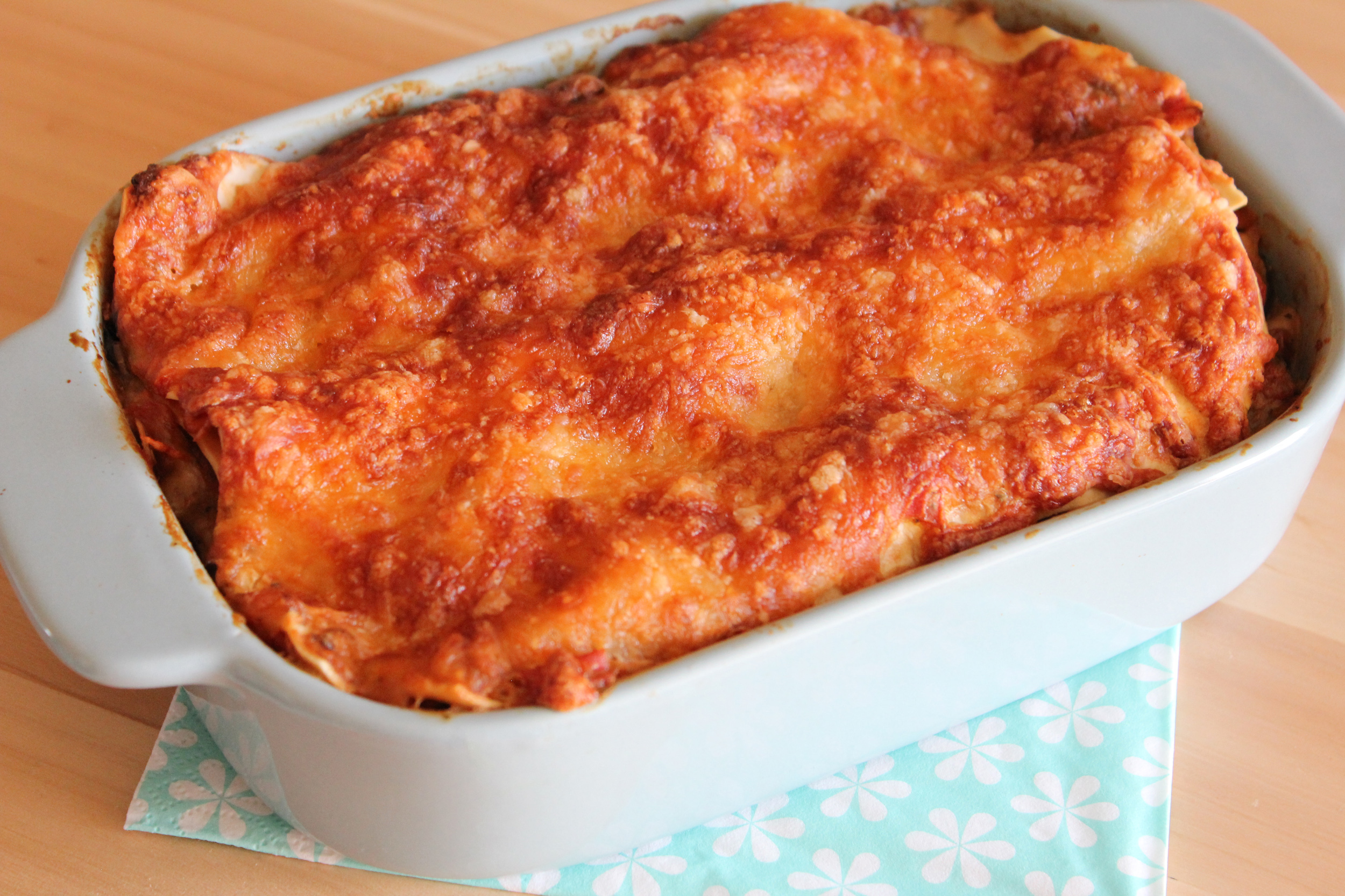 Lasagnes aux légumes et crème de soja - Cuisine Ta Mère